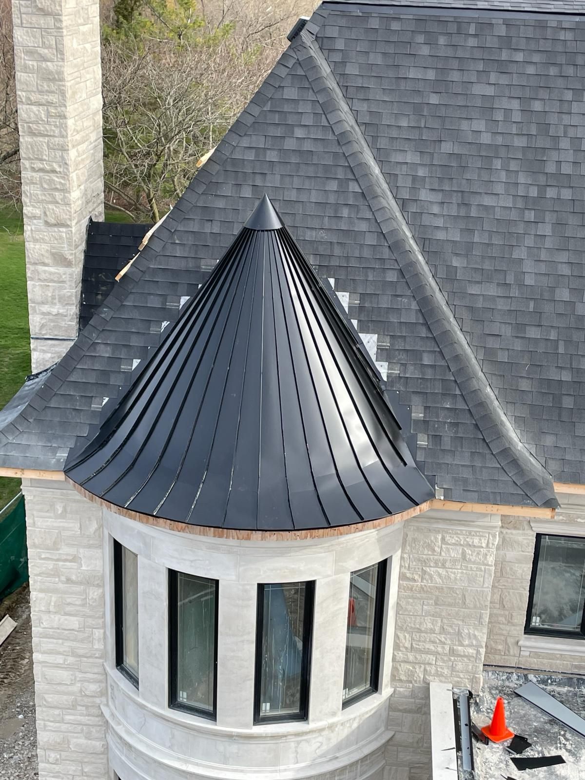 Metal Roof Build (During)